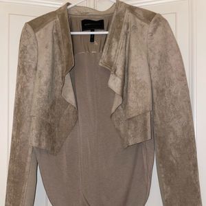 BCBGMaxazria Norton Suede Jacket